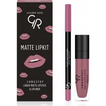 Rtěnka Golden Rose Matte Lipkit Sada na rty BLUSH PINK
