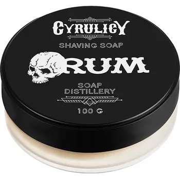 Mýdlo na holení s vůní rumu - Cyrulicy - 100g