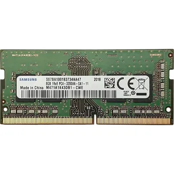 Operační paměť Paměť RAM Samsung 8GB DDR4 3200MHz PC4-3200AA SODIMM M471A1K43DB1-CWE