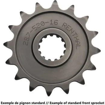 Nářadí na motocykly RENTHAL Ocelová standardní přední řetězová kola 470 - 428 470-428-14P