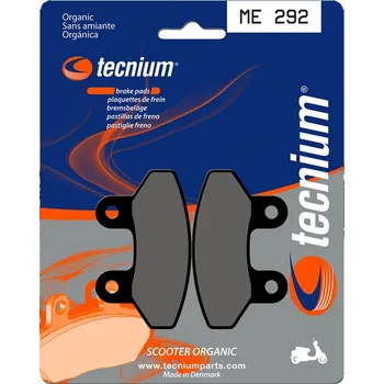 Nářadí na motocykly Organické brzdové destičky TECNIUM Scooter - ME292 ME292