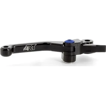 Nářadí na motocykly ART Skládací brzdová páka černá/modrá Šroub podle jednotky LCF-MXU-MX8262-BL