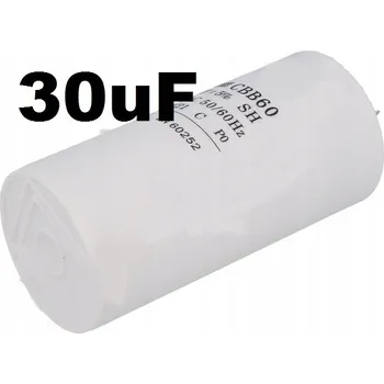 Kondenzátor Motorový kondenzátor LP CBB60A-30/450 30 μF 450 V