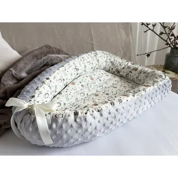 Hnízdečko pro miminko Hnízdečko pro miminko ježci/minky - cca 35x60 cm