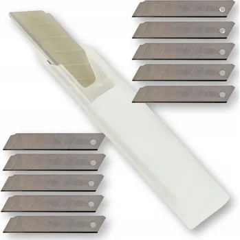 Pracovní nůž NÁHRADNÍ ČEPELE LAMACÍ DO ŘEZACÍHO NOŽE 18mm 10 KS