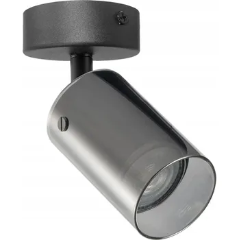 Stropní reflektor kulatý Polux černý