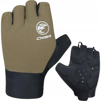 Cyklistické rukavice Cyklistické rukavice Chiba S zelené