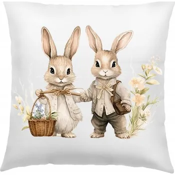 Povlak na polštářek Velikonoce POVLAK NA POLŠTÁŘ 40X40CM BAREVNÉ POSZEWKA