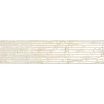 Dlažba Dlažba Cir City ivory lines 6,5x29 cm pololesk 1088854