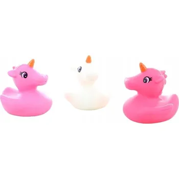 Hračka pro nejmenší JOHNTOY DENMARK GUMOVÉ KAČENKY DO KOUPELE 54 KUSŮ