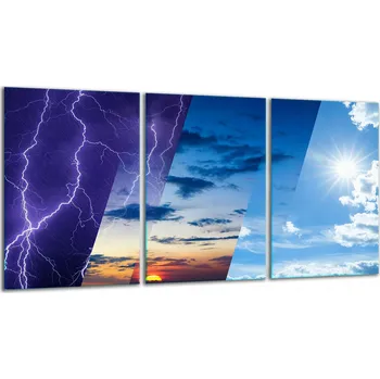 Kuchyňské prkénko Krájecí deska TMK ArtDeko sklo 3 ks