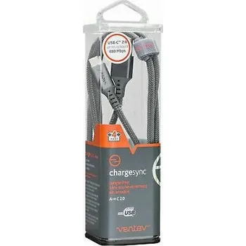 Datový kabel Kabel Ventev USB - USB typ C 1 m modrý