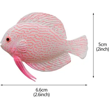 Dekorace do akvária Svítící dekorace do akvária | umělé akvarijní rybky | 1ks - 01