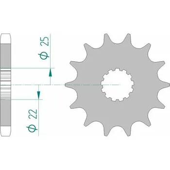 Nářadí na motocykly Ocelové standardní přední kolo AFAM 28400 - 530 28400-14
