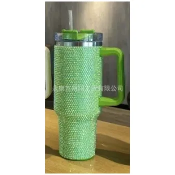 Cestovní hrnek s brčkem a nerezovou termoskou - F