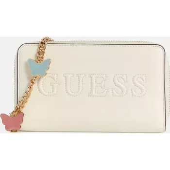 Peněženka GUESS dámská větší peněženka Lilly mléčná