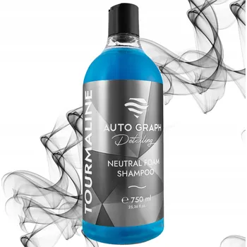 Autošampón Auto Graph TOURMALINE Neutral Foam Shampoo BLUE 750ml Šampon Autošampon s neutrálním pH a pěnou BLUE 750ml