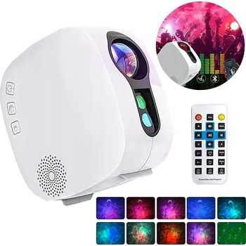 Dětské svítidlo PROJEKTOR NOČNÍ OBLOHY Lampička SVĚTLO noční pro děti Dálkové ovládání a plná kontrola