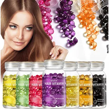 Vlasová regenerace Sevich Vlasové vitamíny v oleji v kapslích – vitamínové kapsle na vlasy