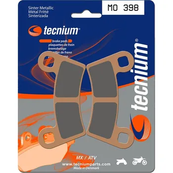 Nářadí na motocykly Brzdové destičky TECNIUM MX/ATV ze slinutého kovu - MO398 MO398