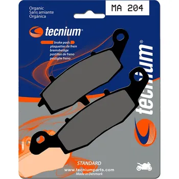 Nářadí na motocykly Brzdové destičky TECNIUM Street Organic - MA204 MA204