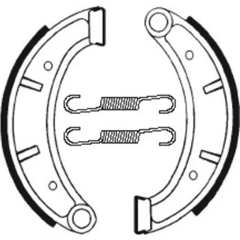 Nářadí na motocykly Brzdové čelisti TECNIUM Off-Road Organic - BA118 BA118