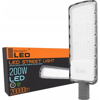 Uliční lampa Smartled 200 W 20000 lm napájení ze sítě