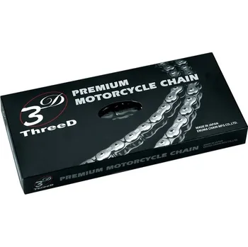 Nářadí na motocykly AFAM ThreeD Z QX2-Ring Drive Chain 525 3D525Z​ 96L