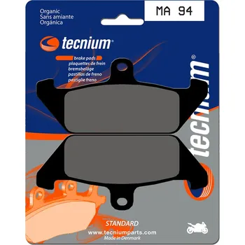 Nářadí na motocykly Brzdové destičky TECNIUM Street Organic - MA94 MA94