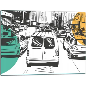 Kuchyňské prkénko Krájecí deska TMK ArtDeko sklo 1 ks