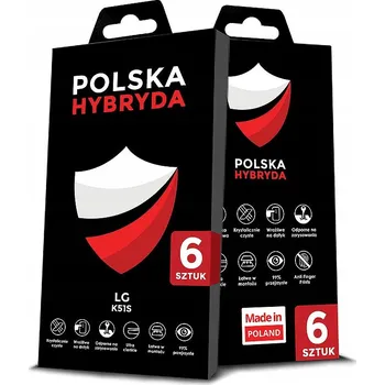 Pouzdro na mobilní telefon Hybridní Sklo pro LG K51S, 6 ks