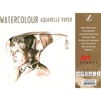 Blok Kreska Blok A4/ 10l 250g /5/ akvarelový KRESKA ,balení 5 ks 556061