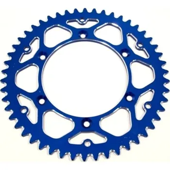 Nářadí na motocykly ART Hliníková ultralehká samočistící zadní řetězová kola 897 - 520 ART-897A-51-BLU