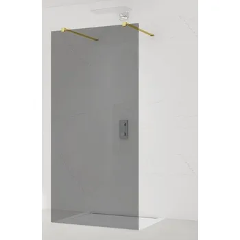 Sprchová zástěna Walk-in 90 cm SAT v barvě profilu zlatá SATBWI90KSZAVZ