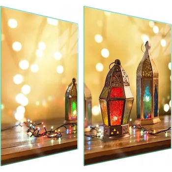 Obraz Skleněná ochranná deska na sporák 70x52 Svatá