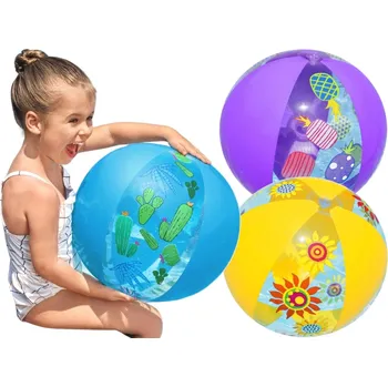 Zabezpečení domácnosti Bestway barevný plážový míč lehký nafukovací 51 cm kaktusy 31036