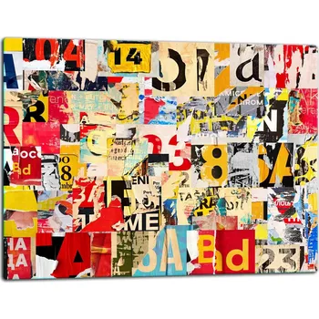 Kuchyňské prkénko SKLENĚNÁ DESKA NA KRAJENÍ 52x40 POP ART TVRZENÉ SKLO 7v1