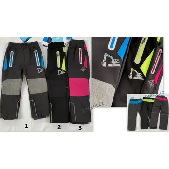 Dětské softshellové jarní kalhoty Kugo 104