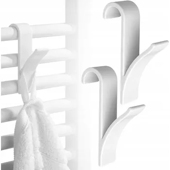 Věšák 2x HÁČEK VĚŠÁK NA RADIÁTOR KOUPELNOVÝ UNIVERZÁLNÍ ORGANIZÉR