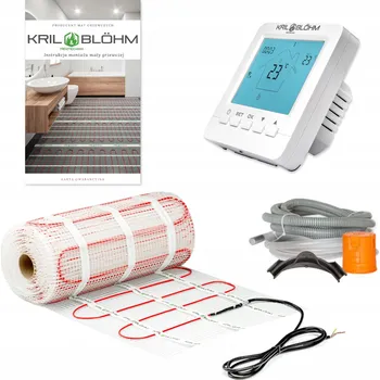 Topná rohož Sada vyhřívací podložka KRIL&BLOHM 2,5 m2 Blauw T3