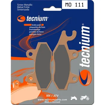Nářadí na motocykly Brzdové destičky TECNIUM MX/ATV ze slinutého kovu - MO111 MO111
