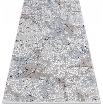 Koberec SILNÝ / HRUBÝ KOBEREC DO OBÝVÁKU 70x140 MARMOROVÝ šedý #AT4516
