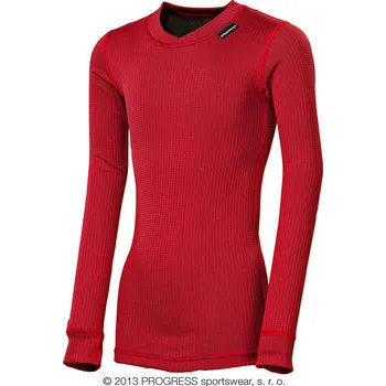 PROGRESS VÝPRODEJ MS NDRD 26DF dl. rukáv děti Barva: malinová, Velikost: 116/1