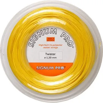 Struna na výplet tenisové rakety Signum Pro Twister tenisový výplet 200 m průměr 1,25
