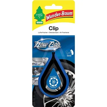 Vůně do auta Osvěžovač vzduchu Cilp Wunder-Baum New Car (Nové auto)