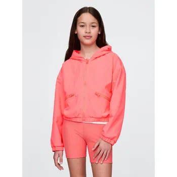 Dívčí bunda GAP Dětská nylonová bunda Windbreaker - Holky GAP růžová 3286277