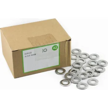 Matice Nerezová podložka A2 DIN 125 M12 - 200 kusů