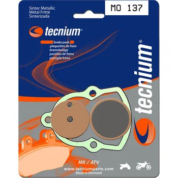 Nářadí na motocykly Brzdové destičky TECNIUM MX/ATV ze slinutého kovu - MO137 MO137