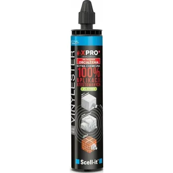 Průmyslové lepidlo CHEMICKÁ KOTVA DO BETONU MONTÁŽNÍ LEPIDLO Scell-It X-PRO 300 300 ml Upevňovací