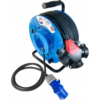 Napájecí kabel Prodlužovací Kabel Hilark pro zahradu, 40 m, 3 ks , modrý